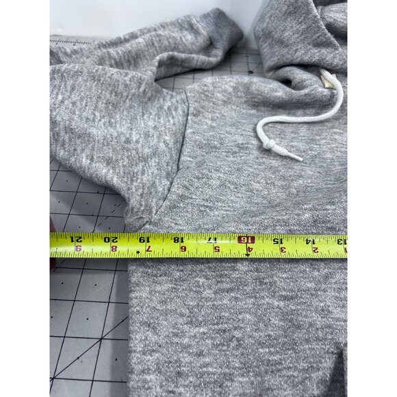 MW Gray Zip-Up Hoodie Sz. M Vintage 1980’s Metal Zipper ~minty~ Rocky Balboa - Picture 6 of 16